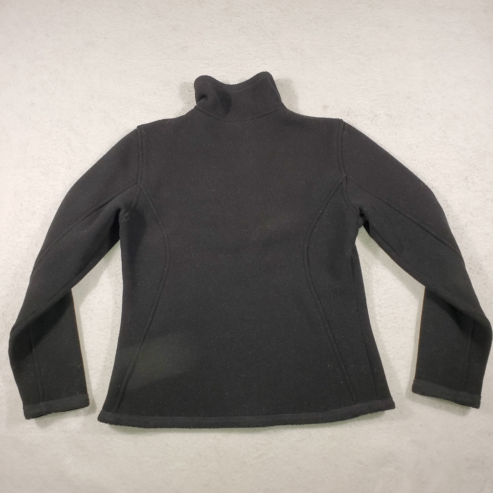 Marmot Black Full Zip Soft Warm Fleece Jacket Womens Size Small Outdoor Winter - Picture 7 of 8
